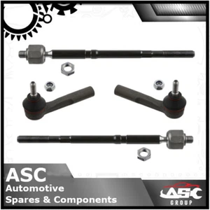 Steering Track Tie Rod Set - Inner & Outer - fits fits Vauxhall Corsa D, Punto - Picture 1 of 1