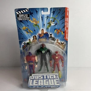 2005 Justice League Unlimited The Flash, Green Lantern, Atom Smasher - Picture 1 of 5