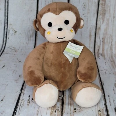 Bedtime Original Plush Ollie Monkey Brown Stuffed Animal Toy Lovey Nursery NWT - Imagem 1 de 4