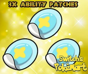 ✨ 3X ABILITY PATCHES ABILITY PATCH FOR POKEMON SCARLET & VIOLET✨✅FAST TRADE💯 - Picture 1 of 1