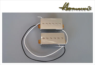 Vintage 60s Alnicov P90 Pick Up Set Im Humbucker Format, Alto Bewertet - Immagine 1 di 3