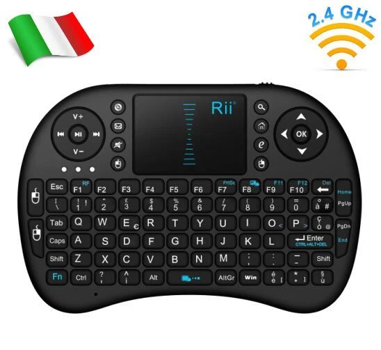 Rii Mini i8 Wireless - Tastatur und Maus Touchpad für Smart TV, PC E Konsole - Bild 1 von 4