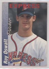 2000 Multi-Ad Round Rock Express Roy Oswalt #21 Rookie RC