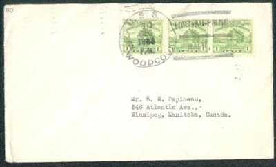 United States USS Woodcook 1933  Port Au Prince  Haiti  ARRIVAL  FVF - Image 1 of 2