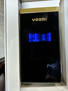 Unlocked Flip Phone Big Touch Screen Business Old Men Dual Sim Cell Phone Clock - Picture 1 of 4