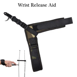 Release Aids Strap Trigger Caliper Archery Wrist Adjustable Compound Bow Hunting - Picture 1 of 5