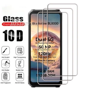 Protector de pantalla con cubierta de película de vidrio templado 2 piezas para BLACKVIEW BL8000 BL8000 Pro - Imagen 1 de 5