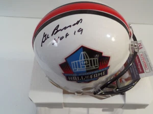 Gil Brandt signed HOF mini helmet, JSA, HOF 2019 - Picture 1 of 1
