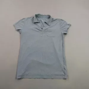 Columbia Shirt Womens Small Short Sleeve V Neck Pullover Stretch Lightweight - Picture 1 of 7