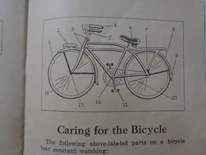 Vintage 1946 'Bicycling with Safety" Handbook WI Dept of Motor Vehicles - Picture 1 of 8