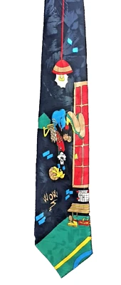 CORBATA DE BALONCESTO GOOFY DISNEY MICKEY ILIMITADA PARA HOMBRE 4 X 59,5 Foto 1 de 4