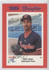 1989 Rock's Dugout Wichita Wranglers Ricky Bones #10