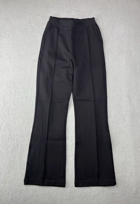 Madewell Lightweight Ponte Kick Flare Leggins XS Black Stretch Pull On Pants - Image 1 of 4