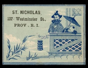 Tarjeta comercial de artículos de limpieza de lujo de San Nicolás - Imagen 1 de 2