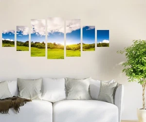 3D Grassland 747 Unframed Print Wall Paper Decal Wall Deco Indoor AJ Wall Jenny - Picture 1 of 6