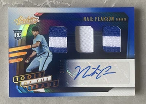 Nate Pearson 2021 Panini Absolute Rookie Triple Patch Auto 26/35 - Bild 1 von 2