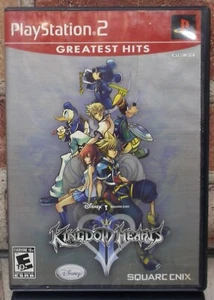 Kingdom Hearts II (Greatest Hits) PS2 Complete Cleaned & Tested - Picture 1 of 7