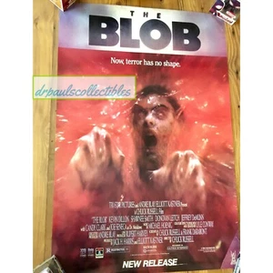 The Blob 1988 Original VHS Release Movie Poster Ultra Rare VF/NM Rolled 27”x41” - Bild 1 von 10