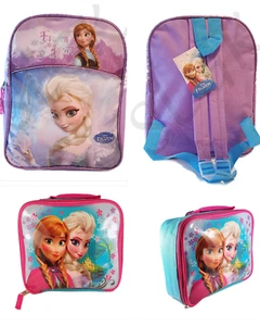 Frozen Anna & Elsa Insulated Lunch Bag & Backpack - Picture 1 of 5