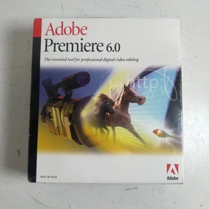 Adobe Premiere 6.0 Professional Digital Video Editing Software for Macintosh - Picture 1 of 9