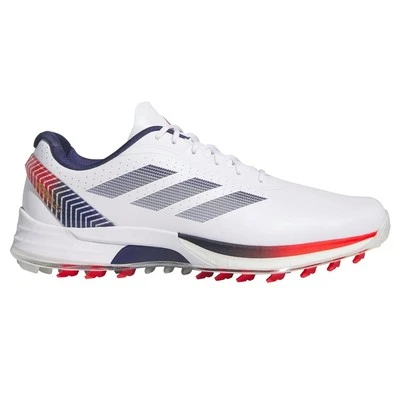Zapatos de golf Adidas Adizero ZG Ryder sin clavos para hombre - JS1898 - blancos/oscuros Foto 1 de 4