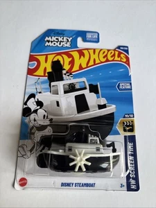 2025 Hot Wheels Disney Mickey Mouse Steamboat Willie 166/250 HW ScreenTime 10/10 - Picture 1 of 4