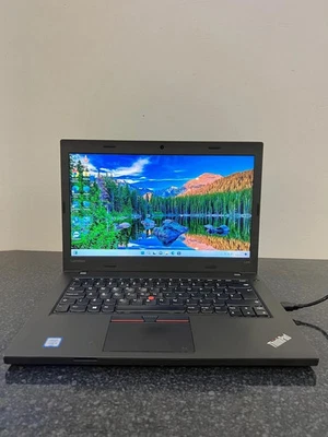 Lenovo ThinkPad L470 Windows 11 14" HD Laptop Intel i5 6200U 8GB 256GB nVMe SSD - Image 1 of 4