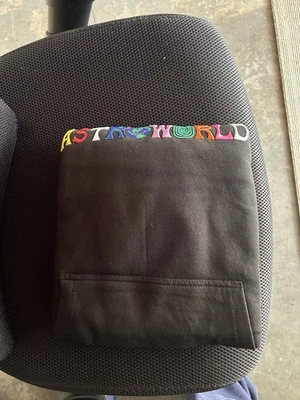 Travis Scott Astroworld ‘Rainbow’ Wish You Were Here Mens XL Hoodie Tour F/W 18 - Image 1 of 4