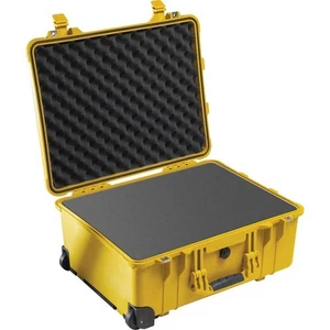 Peli Case 1560 Trolley mit Schaum, gelb - Bild 1 von 3