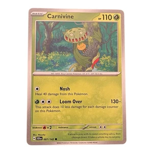 Pokémon-NM-SV07: Stellar Crown-Carnivine-007/142 - Picture 1 of 2