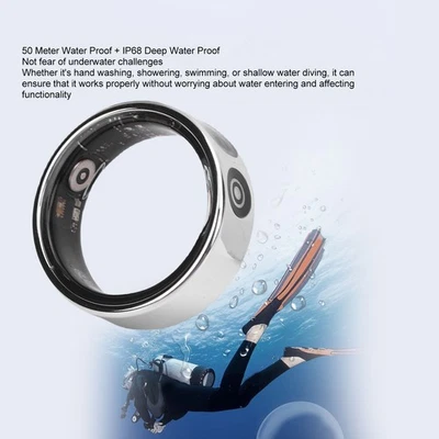 Smart Ring Time Display Smart Ring Fitness Tracker Für Das Tägliche Leben - Bild 1 von 4