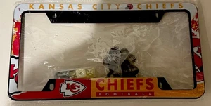 Kansas City Chiefs License Plate Frame with Hardware (2 pack ) - Picture 1 of 2