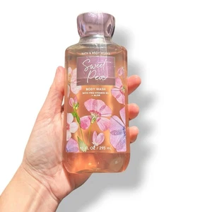Bath & Body Works Sweet Pea Shower Bath Body Wash B5 & Aloe 10oz New Sealed - Bild 1 von 4