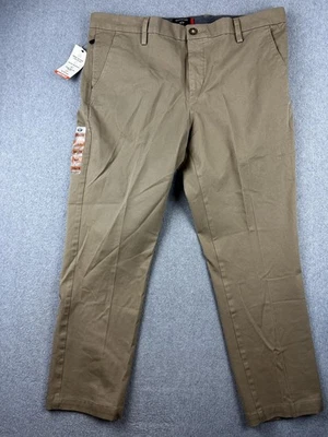 Dockers Pants Mens 38x29 Tan Workday Khaki Slim Fit Smart 360 Flex Chino Tech - Image 1 of 4