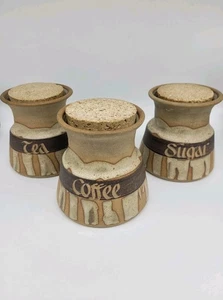 Backhaus Keramik Neu Buckenham Tee Kaffee Zucker Kanister Gläser Aufbewahrung Vintage - Bild 1 von 18