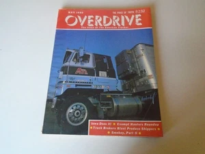 May 1980 Overdrive Magazine Trucking Trucker international eagle cabover ih usa - Picture 1 of 13