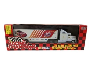 Autographed 1997 Dale Jarrett White Rain Racing Champions Team Transporter 1:64 - Picture 1 of 3
