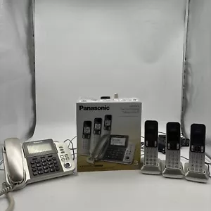 Panasonic KX-TGF353 Digital Corded Cordless Answering System Caller ID 3 Handset - Picture 1 of 11