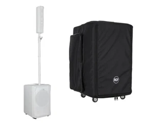 RCF EVOX J8 Active Powered Two Way Array System + Cover w/ Wheels - Picture 1 of 3