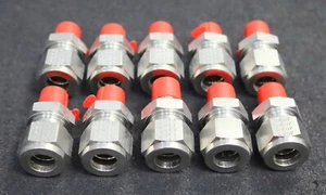PARKER 10x Gerade-Einschraubverschraubung Typ: HHY-LOK M12x1/4" 65x57x57mm - Bild 1 von 8