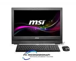 MSi  cpu Celeron "NO Touch" 4 GB Ram 120GB SSD WIN10PRO LCD 15,6" LPT1 + RS232 - Immagine 1 di 1