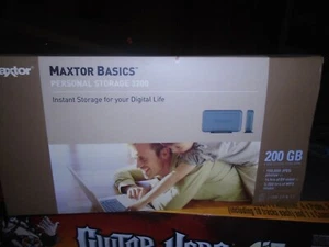Maxtor Basics Personal Storage 3200 200 GB External Hard Drive - Picture 1 of 1