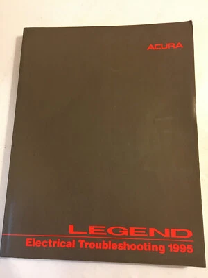 Honda Acura Legend 1995 manual de solución de problemas eléctricos de fábrica Foto 1 de 4