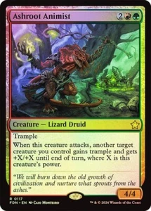 Ashroot Animist 117 Foil NM MTG Foundations Magic - Bild 1 von 1