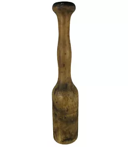 Antique Wooden Pestle Mallet Large 18” primitive country farmhouse - Picture 1 of 9