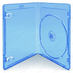 100 1 Fach Bluray single Case box 11mm für 1 Disk Box Leer Hülle Hüllen 1 Fach - Afbeelding 1 van 1