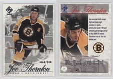2001-02 Pacific Private Stock Silver /108 Joe Thornton #7