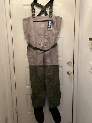 BASSDASH Immerse Breathable Stocking Waders Large 11-12 BG2019-9 NIB - Image 1 of 4
