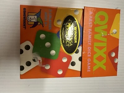 Qwixx Deluxe A Fast Family Dice Game Gamewright 2018 Mensa Select - Image 1 of 3