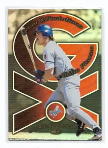 1998 Donruss Great X-Pectations SAMPLE Promo Baseball card, Mike Piazza, Greene - Picture 1 of 2